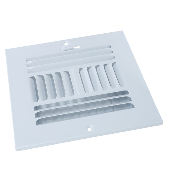BESTYASH Metal Louver Air Vent Cover White Decorative Soffit Panel for Ceiling Wall Ventilation