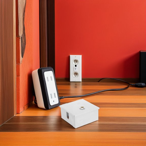 BESTYASH Metal Protective Cover for Wall Switch Lock with Waterproof Outlet Box for Home Safety