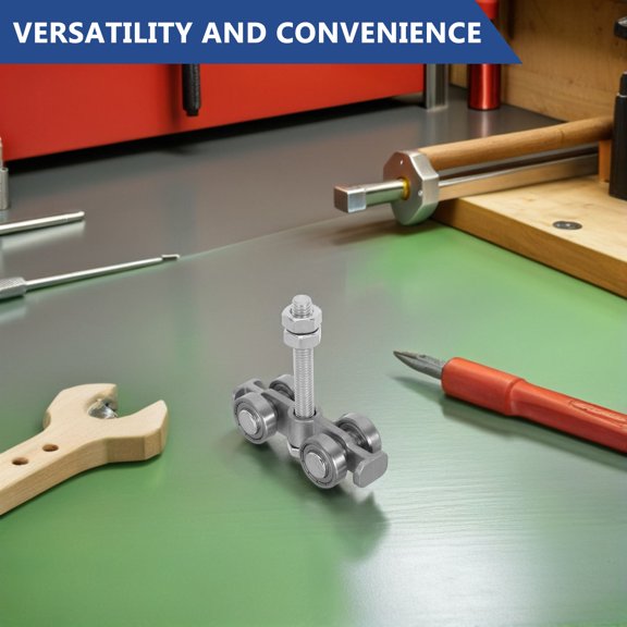 BESTYASH Metal Sliding Door Roller Trolley with Easy Installation for Home and Commercial Doors