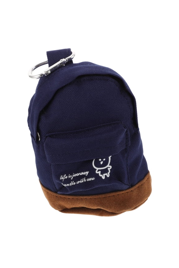 Mini Backpack Shaped Pouch Travel Accessory Oxford Cloth 1Pack Back to School