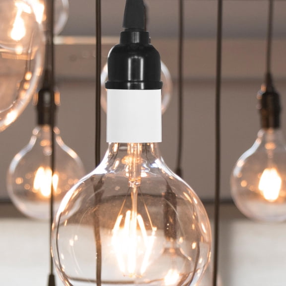 BESTYASH Minimalist White Light Bulb Socket Adapter Converter for Various Lighting Fixtures