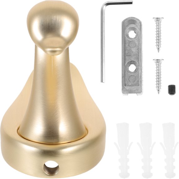 BESTYASH Modern Golden Metal Wall Hook Swanhook Style for Home Office Decorative Storage and Organization