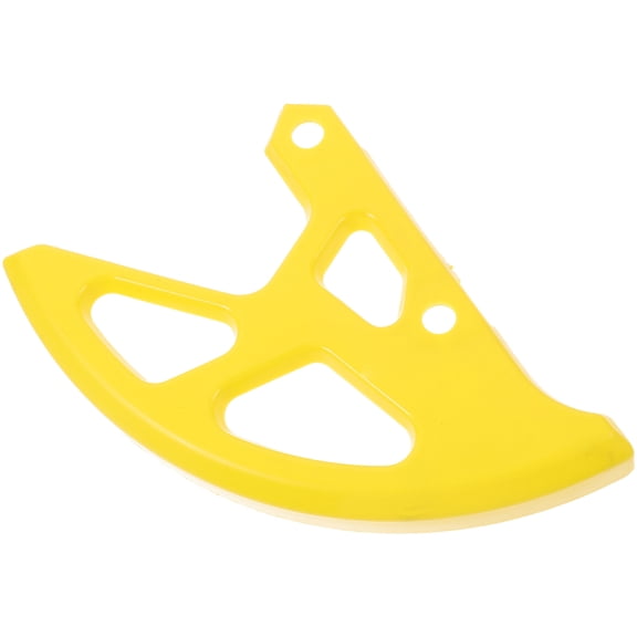 BESTYASH Yellow ABS Motorcycle Rear Brake Disc Cover Protective Shield for Enhanced Safety and Durability