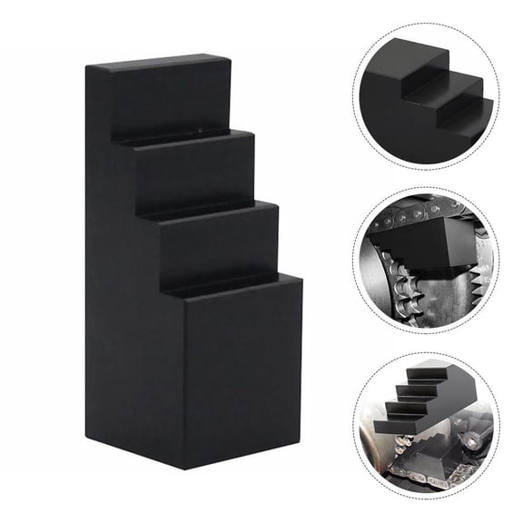 BESTYASH Motorcycle Lock Hub Nut Kit Plastic Locking Wedge Tool Durable Black for Motorbike Drive System