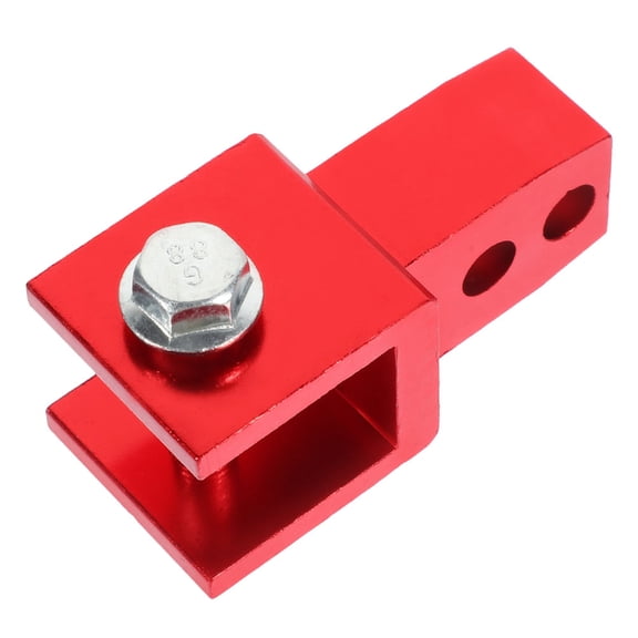 BESTYASH Motorcycle Rear Shock Absorber in Red Metal for Enhanced Stability and Easy Installation