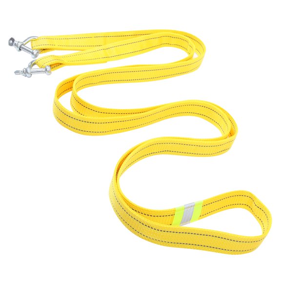 BESTYASH Multi Color Car Tow Strap Heavy Duty with Night Glow for Safe Towing