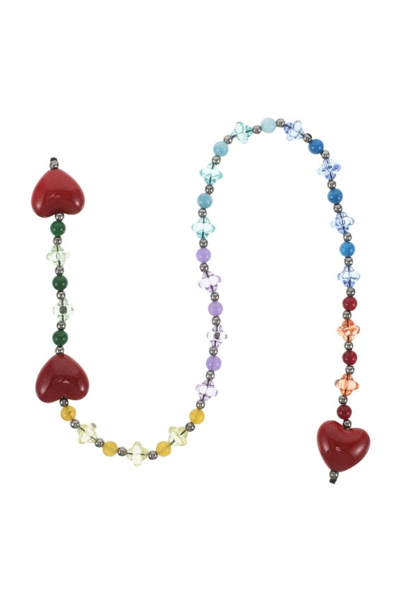 Multi Color Keychain Charm Beaded Purse Pendant for Stylish Handbag Decoration