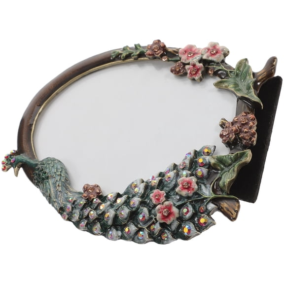 BESTYASH Multi Color Vintage Picture Frame with Peacock Design for Home Desktop Display