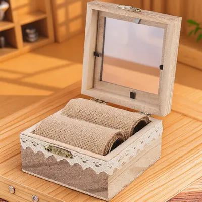 BESTYASH Multi-Color Wooden Jewelry Organizer Box with Elegant Design ...