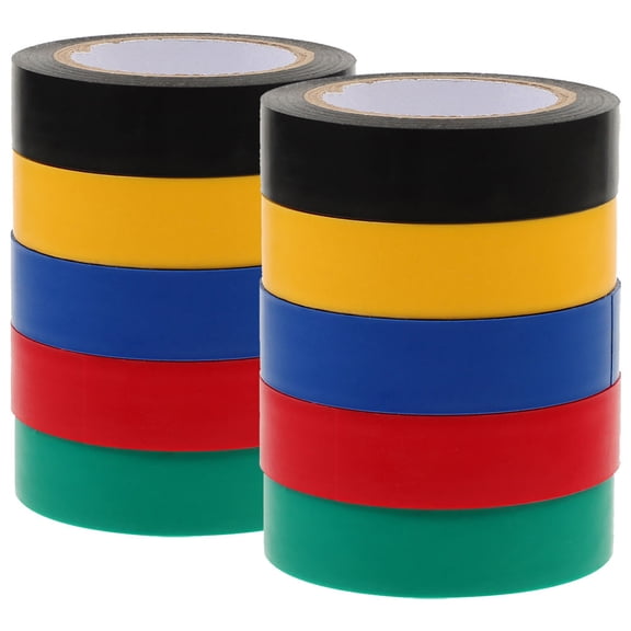 BESTYASH PVC Colored Electrical Insulation Tape, Multi-Purpose Repair and Decor Tape for Indoor and Outdoor Use