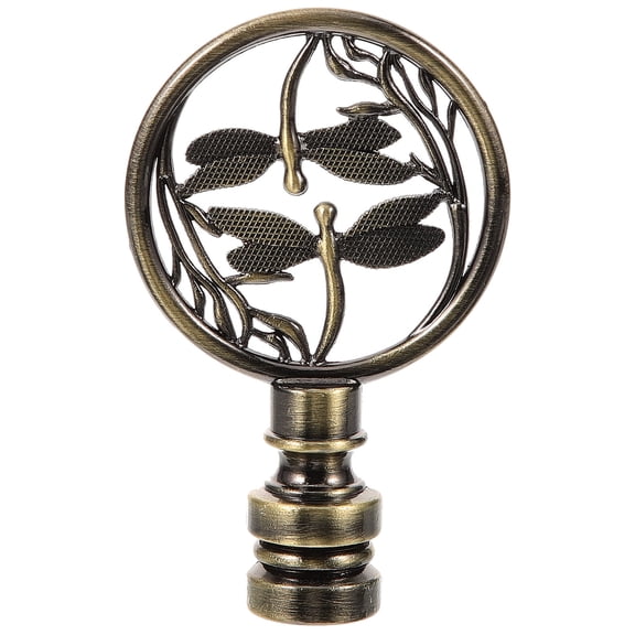 BESTYASH Vintage Style Aluminum Alloy Lamp Finial Knob for Lamp Shade, 1 Piece Decorative Lighting Accessory
