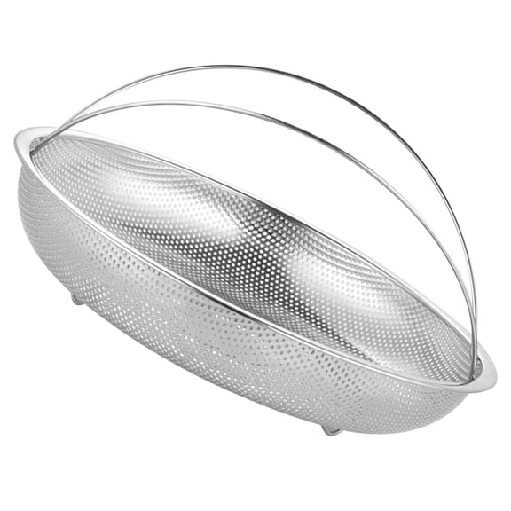 BESTYASH Stainless Steel Vegetable Steamer Basket for Rice Preparation 1Pack