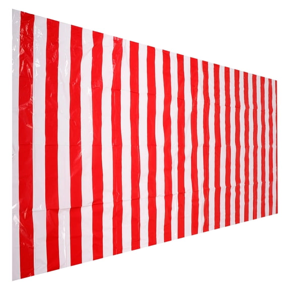 BESTYASH Multi Stripe Circus Tablecloth Decorative Party Table Cover for Hotels Restaurants and Events