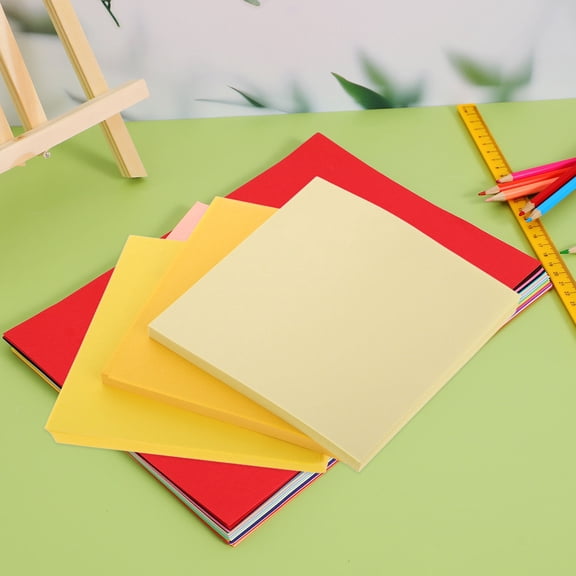 BESTYASH Multicolored Square Folding Paper for Origami and Paper Crafts with Seasonal Color Variety