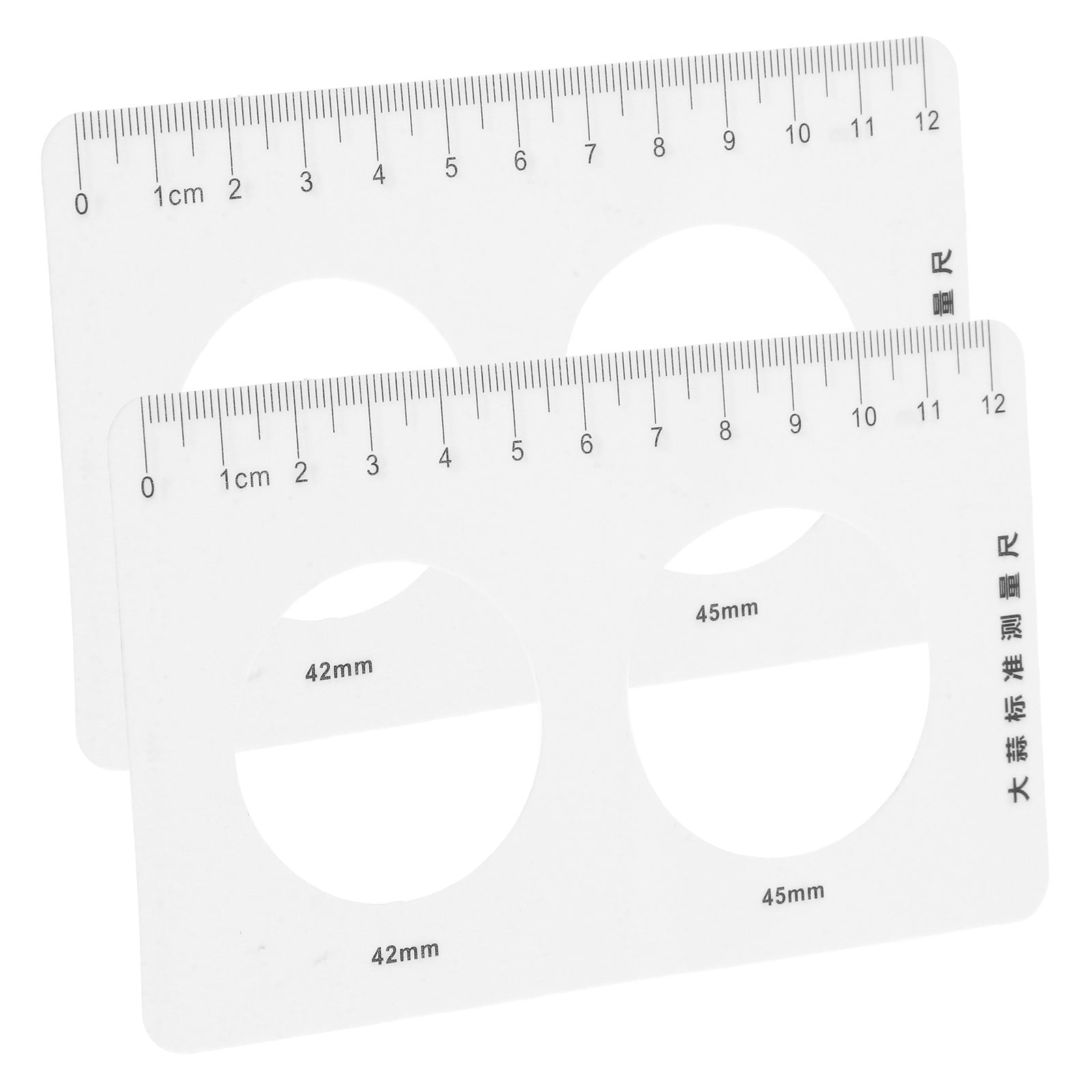 Fruit Ruler BESTYASH 2Pcs Fruit Diameter Measuring Ruler Plastic Calipers for ...