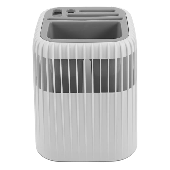 BESTYASH White Kitchen Utensil Holder with Rotating Design, Multifunctional Drying Drainer for Silverware and Cutlery