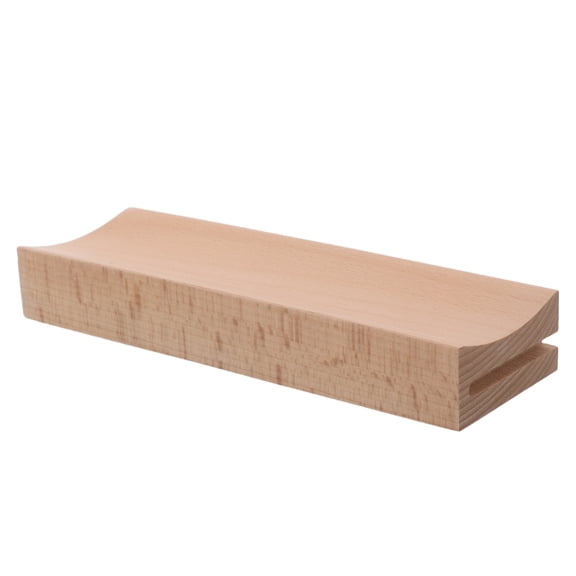 BESTYASH Compact Light Brown Rolling Pin Display Rack for Space Saving Kitchen Storage