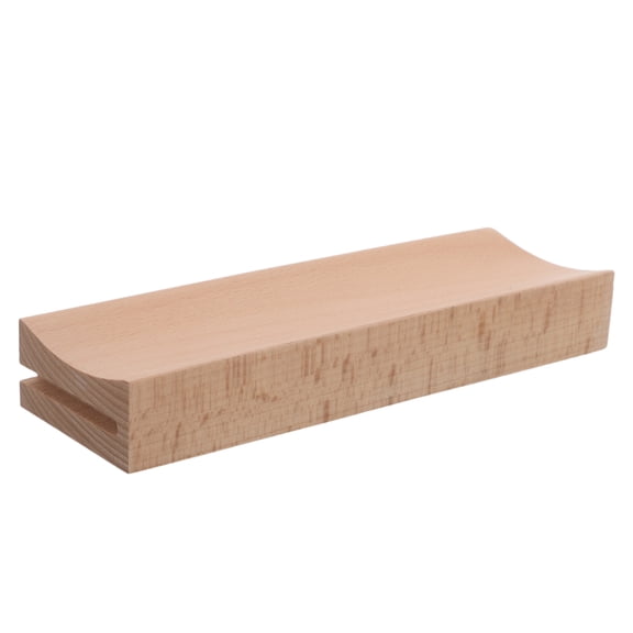 BESTYASH Compact Light Brown Rolling Pin Display Rack for Space Saving Kitchen Storage