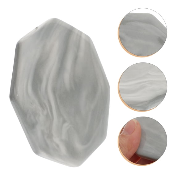 BESTYASH Multipurpose Grey Wax Seal Pad and Heat Resistant Drink Coaster with Durable Ceramic Material