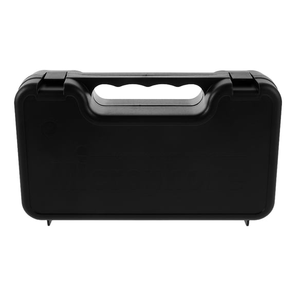 BESTYASH Durable Microphone Box Black Plastic Cotton Scratch Resistant for Music