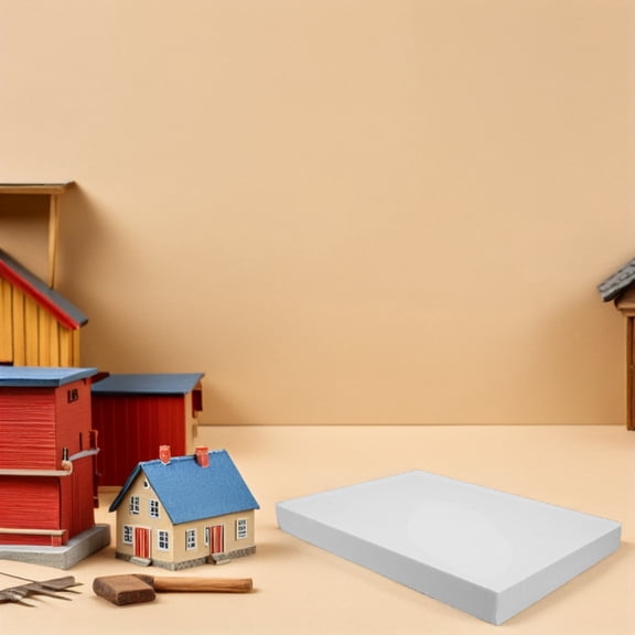 BESTYASH Non Crumbling High Density Foam Block for Modular Diorama Base and Model Making