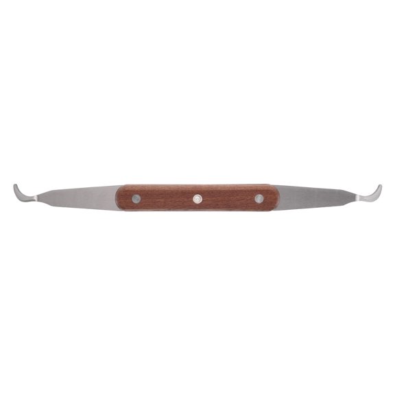BESTYASH Range Hood Cleaning Tool Non Scratch Stainless Steel Scraper with Comfortable Wooden Handle