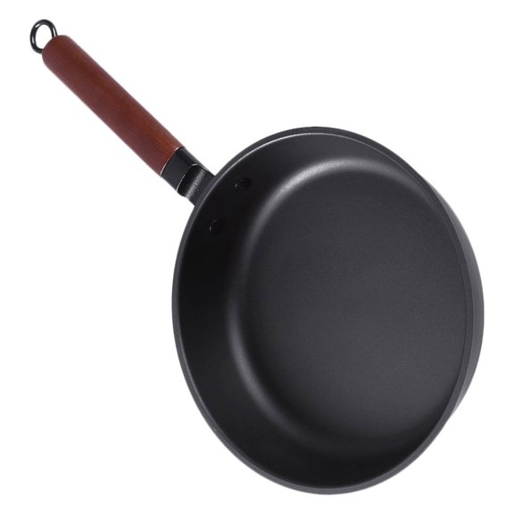 BESTYASH Non Stick Iron Pan Black Pancake Cooking Pan for Kitchen Universal Stovetop Use