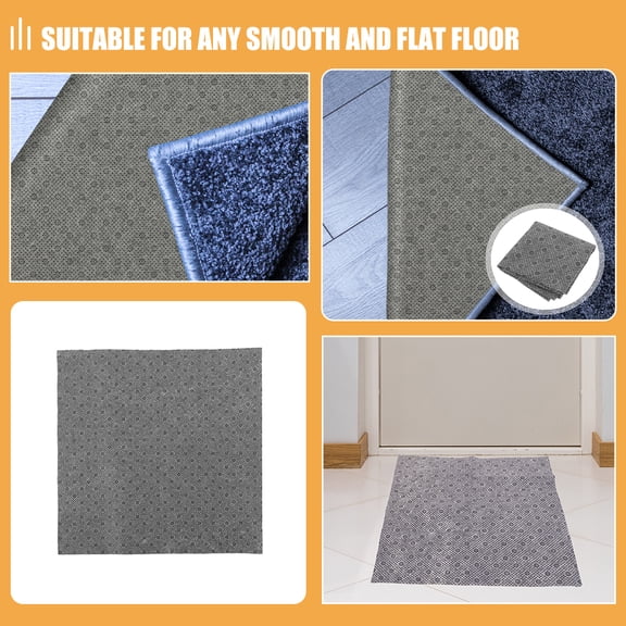 BESTYASH Bestyash Non-Slip Rug Backing, Grey Non-Woven, for Home, Tufting, and DIY Projects 1 Sheet
