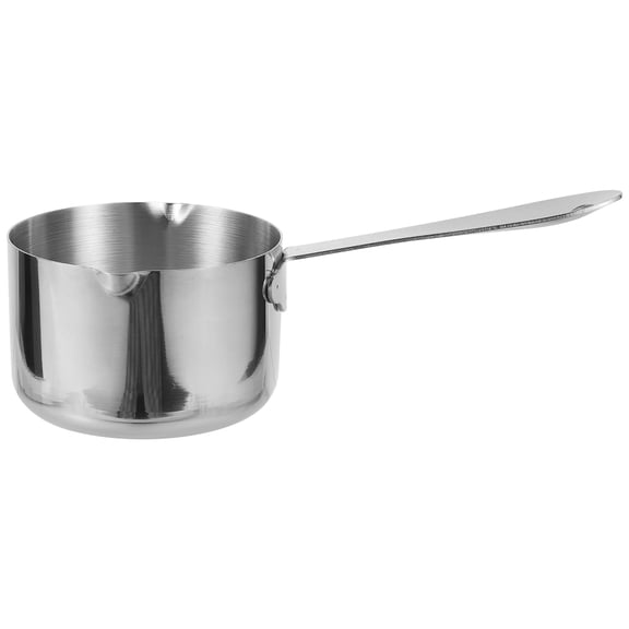 BESTYASH Stainless Steel Nonstick Milk Frying Pan Silver Multifunctional