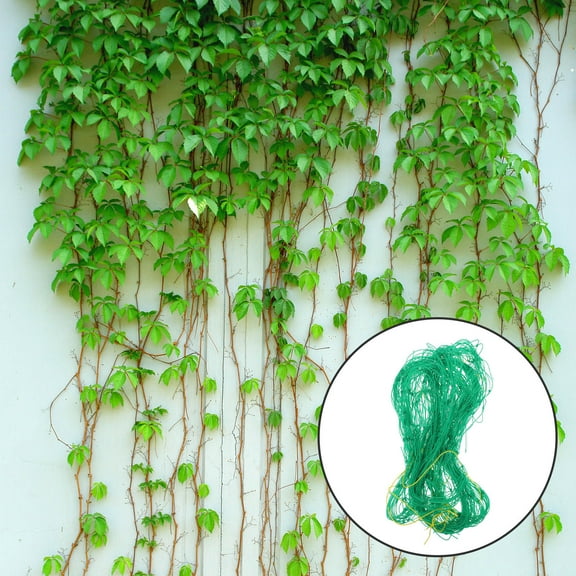 BESTYASH Nylon Trellis Netting Trellis Netting Green Heavy Duty Mesh Climbing Plants For Garden Use 1Pack