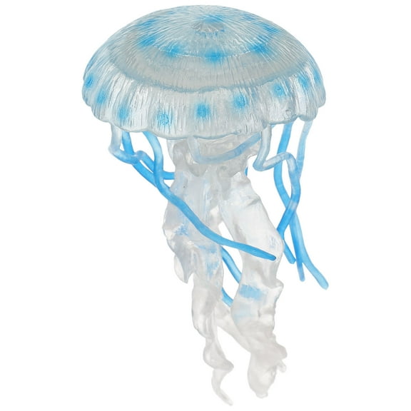 BESTYASH Ocean Animal Figurine Jellyfish Science Toy Educational Interactive Play Sky-Blue 1Set