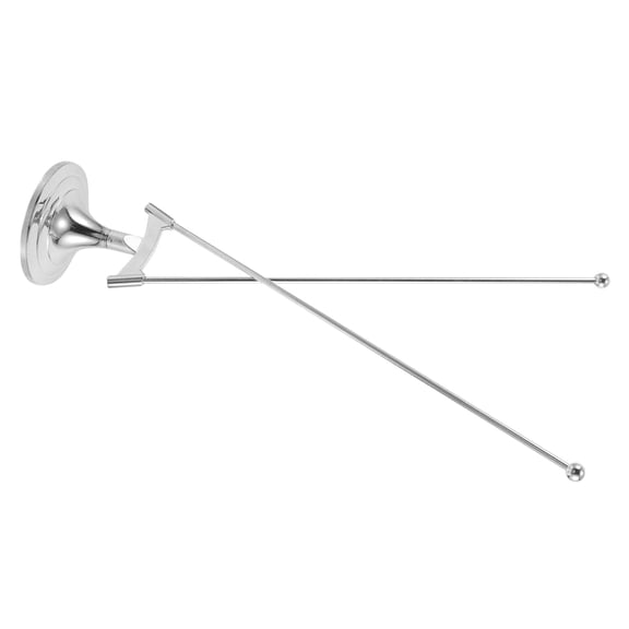 BESTYASH Multipurpose Metal Desktop Flagpole with Stable Cross Base for Office and Home