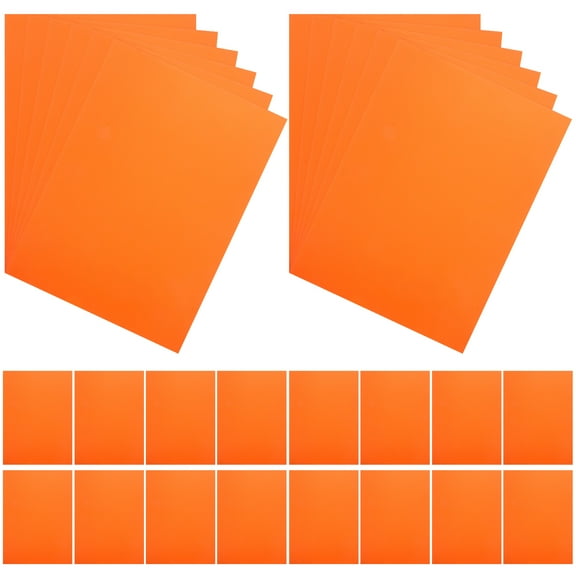 BESTYASH Orange Colored Cardstock Paper for DIY Crafts Durable Paper for Home Use