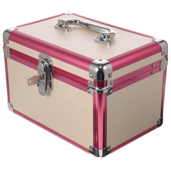 BESTYASH Aluminum Alloy Hard Storage Case Portable Multi-Purpose Tool Box Organizer with Handle for Easy Carry