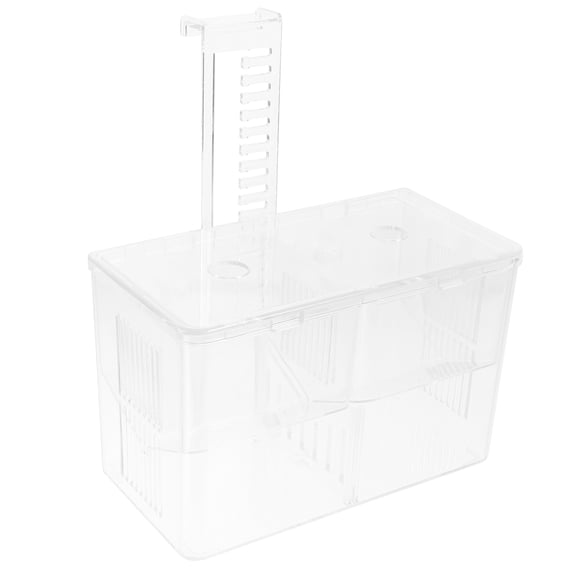 BESTYASH Transparent PE Ornamental Fish Breeding Box Incubator for Fishing, 1 Piece Aquarium Hatchery Container
