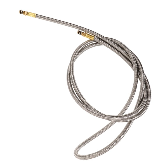 BESTYASH Outdoor Gas Canister Replacement Tube for Daily Use Flexible Connection 100 cm Copper Rubber Stainless Steel