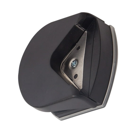 BESTYASH Paper Cutter and Corner Rounder Plastic Black 1Pack for Craft Projects