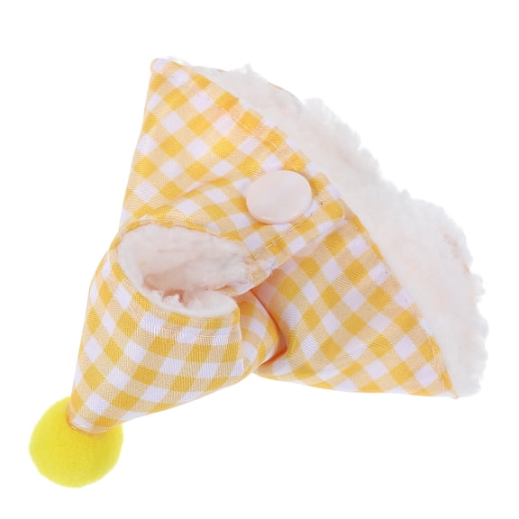 BESTYASH Parakeet Clothes Plush Yellow Warm Protection Outdoor Activities 1Pcs