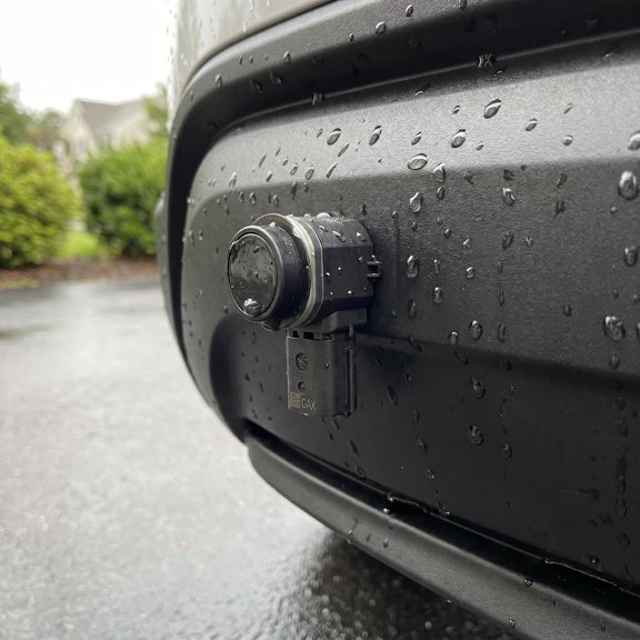 BESTYASH Rear Bumper Parking Sensor Replacement in Black with Advanced Obstacle Detection and Proximity Alert System