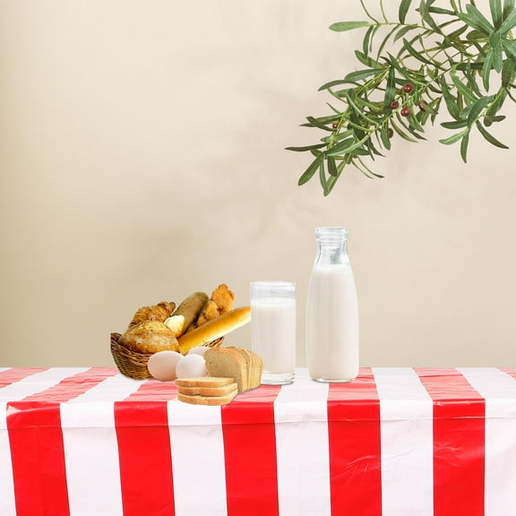 BESTYASH Multi pe Party Tablecloth Reusable Decorative Cover for Circus and Birthday