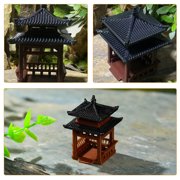 BESTYASH Pavilion Model Multi-Color Plastic Home and Garden Decor Zen Realistic Effect