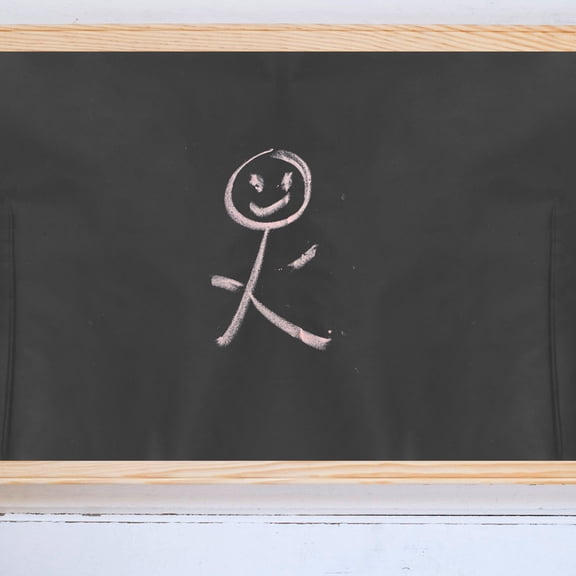 BESTYASH Peel and Stick Chalkboard Paper Black PVC Adhesive Roll Ideal for Writing and Drawing