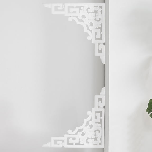 BESTYASH peel and stick wall molding Crown Molding ABS 1Pack