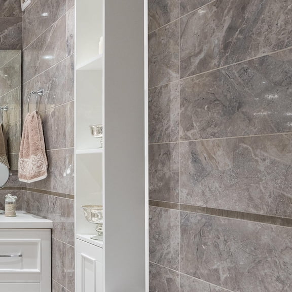 BESTYASH Peel and Stick White Flexible Corner Trim for Wall Edge and Tile with Durable Material