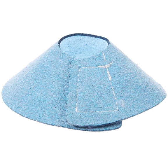 BESTYASH Sky- Microfiber Bird Collar Anti-Bite Adjustable Pet Collar for Small Birds 1 Set