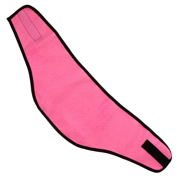 BESTYASH Pet Cooling Towel Cooling Neck Gaiter for Pets PVA Pink Outdoor Walking 1Set