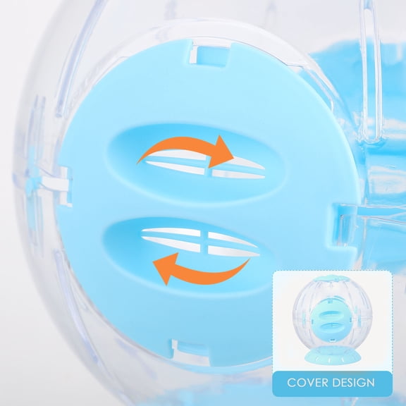 BESTYASH Pet Small Animals Exercise Running Toys Blue Plastic Entertainment 1Pack