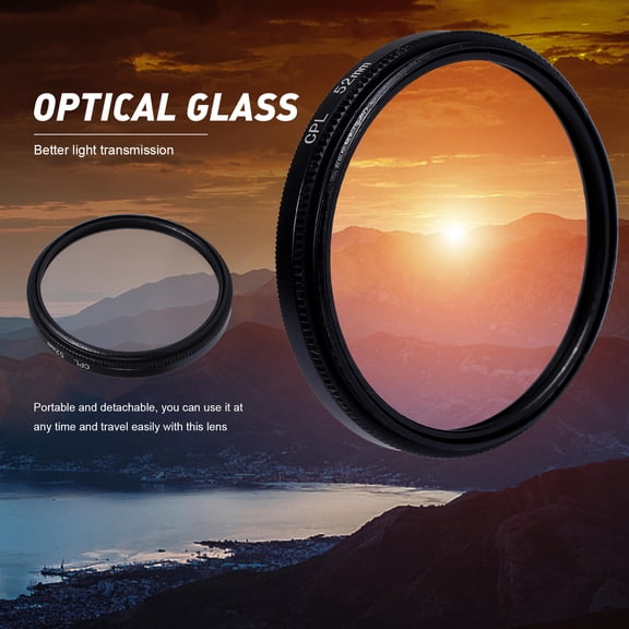 BESTYASH Phone Camera Lens Phone Photography CPL Lens Assorted Color Reflecting Light Elimination 1 Set