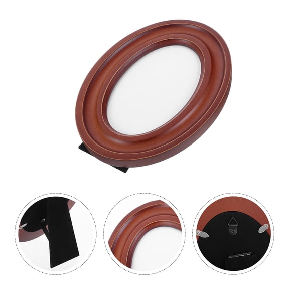 BESTYASH Photo Holder With Vintage Frame Wood Design For Home Decoration For Office Users 1Pack