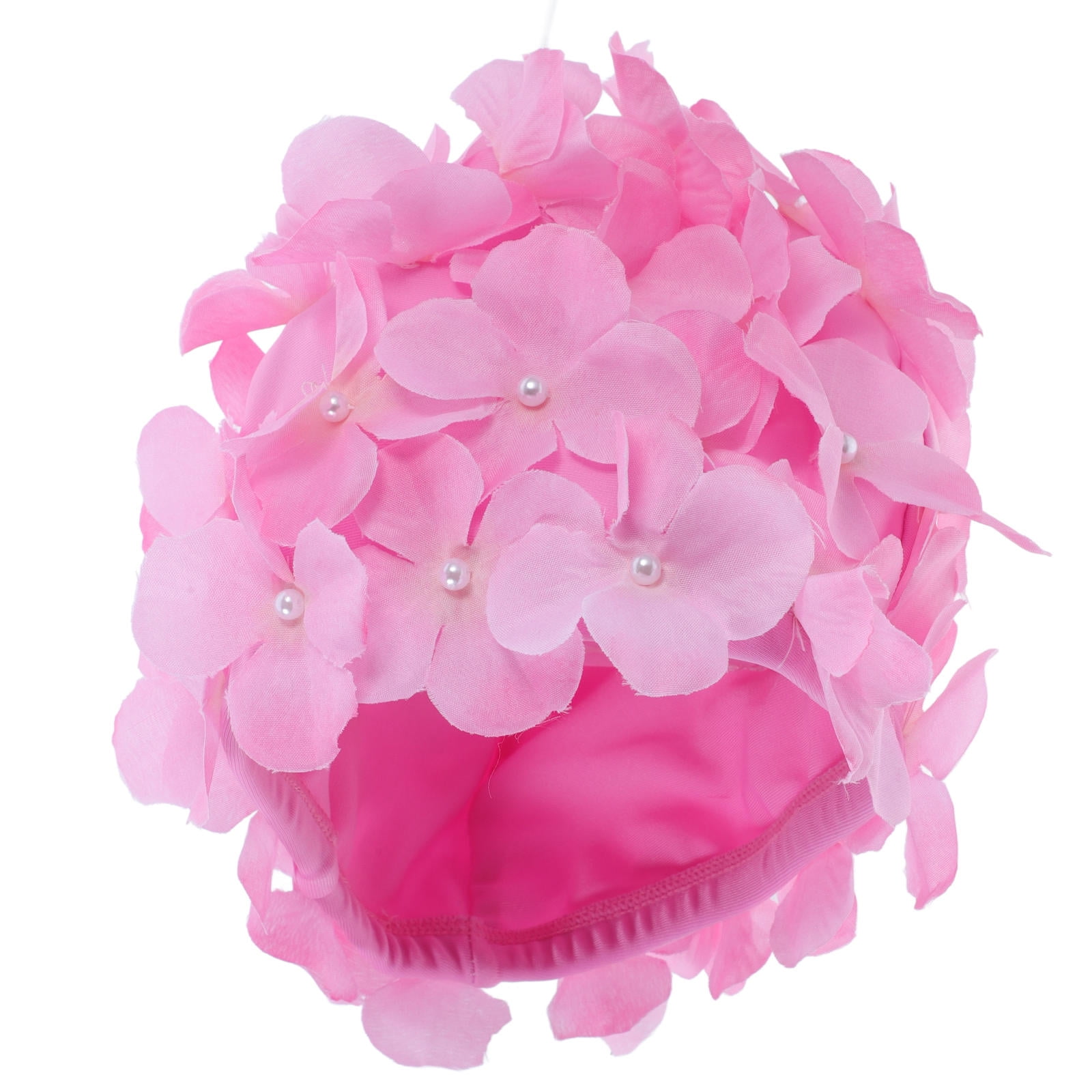 BESTYASH Pink Flower Swimming Hat Comfortable Reusable Anti Slip Swim — free download